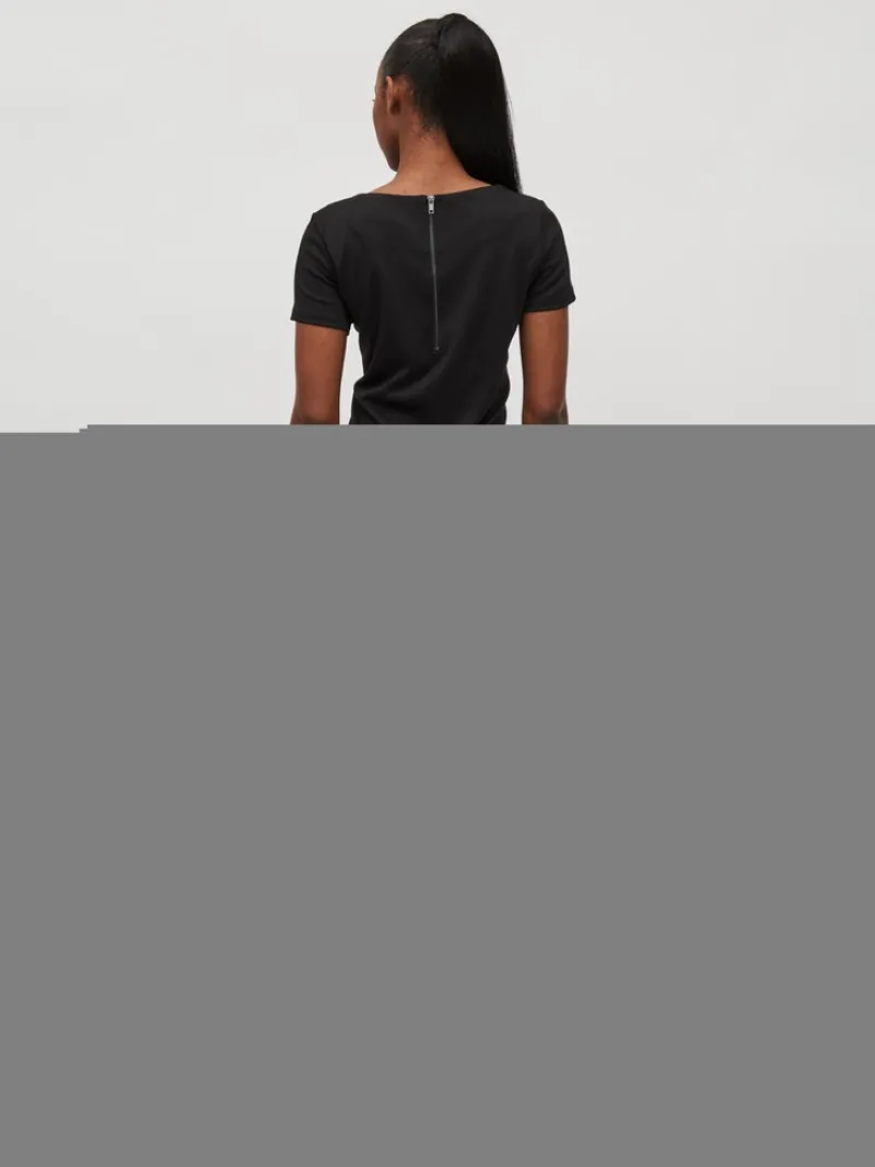 Vila Kleider*VITINNY NEW S/S DRESS - NOOS Black