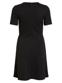 Vila Kleider*VITINNY SAPI S/S LACE DRESS/ZA Black