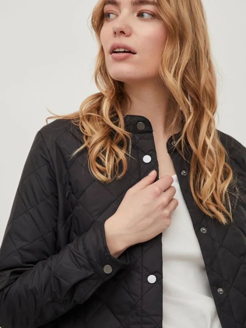 Vila Jacken*VITRISH QUILTED JACKET/SU - NOOS Black