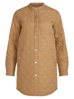 Vila Jacken*VITRISH QUILTED JACKET/SU - NOOS tigers eye