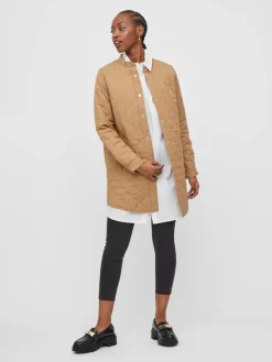 Vila Jacken*VITRISH QUILTED JACKET/SU - NOOS tigers eye