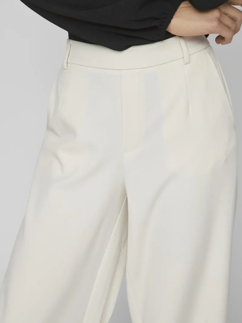 Vila Hosen*VIVARONE HW WIDE PANT - NOOS eierschal2
