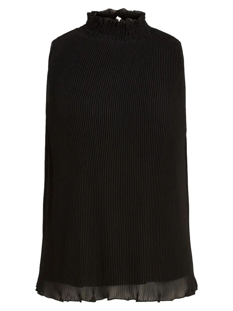 Vila Blusen*VIVIALLY S/L TOP/SU Black