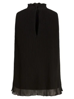 Vila Blusen*VIVIALLY S/L TOP/SU Black