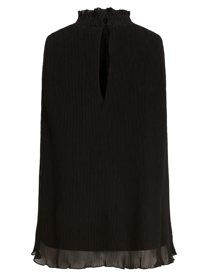 Vila Blusen*VIVIALLY S/L TOP/SU Black