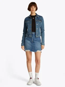 Tommy Jeans Jacken*VIVIANNE SKN JACKET EXT BI8130 denim medium