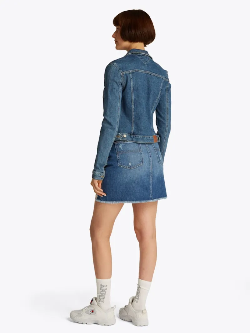 Tommy Jeans Jacken*VIVIANNE SKN JACKET EXT BI8130 denim medium
