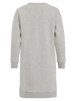 Vila Kleider*VI L/S SWEAT DRESS Light Grey Melange