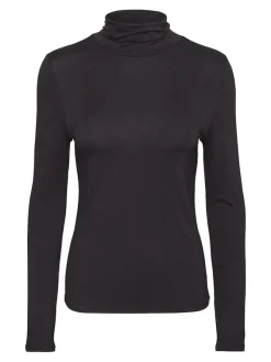 Vero Moda Shirts*VMALBERTE LS ROLLNECK TOP JRS NOOS Black