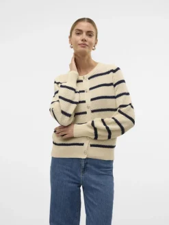 Vero Moda Pullover & Sweatshirts*VMAMAZING LS O-NECK CARDIGAN GA BOO birch