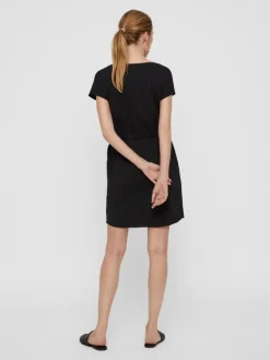 Vero Moda Kleider*VMAPRIL SS SHORT DRESS NOOS black1