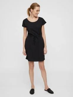 Vero Moda Kleider*VMAPRIL SS SHORT DRESS NOOS black1