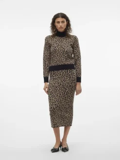 Vero Moda Pullover & Sweatshirts*VMARIA ART LS HIGH-NECK PULLOVER GA Black