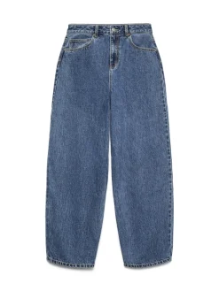 Vero Moda Jeans*VMBILLIE HR BARREL ANK JEANS LI3142 NOOS Medium Blue Denim