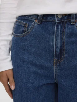 Vero Moda Jeans*VMBILLIE HR BARREL ANK JEANS LI3142 NOOS Medium Blue Denim