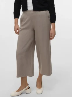 Vero Moda Hosen*VMBREE MR WIDE TENCEL CULOTTE GA NOOS moon rock