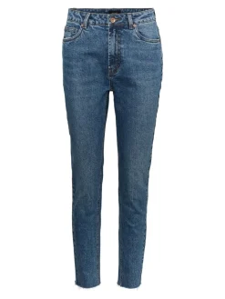 Vero Moda Jeans*VMBRENDA HR STRAIGHT A CUT GU385 GA NOOS Medium Blue Denim