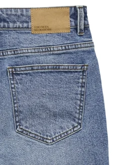 Vero Moda Jeans*VMBRENDA HR STRAIGHT A CUT GU385 GA NOOS Medium Blue Denim