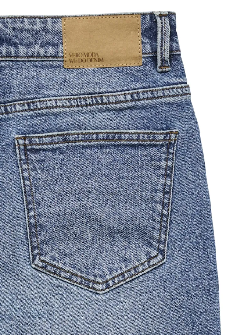 Vero Moda Jeans*VMBRENDA HR STRAIGHT A CUT GU385 GA NOOS Medium Blue Denim