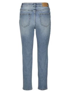 Vero Moda Jeans*VMBRENDA HR STRAIGHT A DS GU3124 GA NOOS Medium Blue Denim
