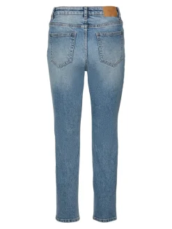 Vero Moda Jeans*VMBRENDA HR STRAIGHT A DS GU3124 GA NOOS Medium Blue Denim