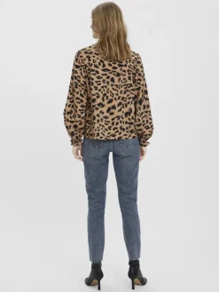 Vero Moda Jeans*VMBRENDA HR STRAIGHT ANK CUT GU3134 GA Dark Blue Denim