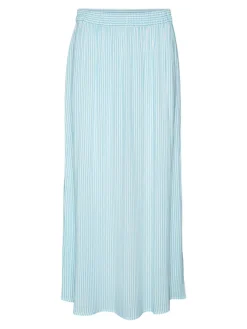 Vero Moda Röcke*VMBUMPY ANKLE SKIRT WVN GA snow white1