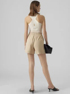 Vero Moda Shorts*VMCARMEN HW LOOSE SHORTS NOOS irish cream