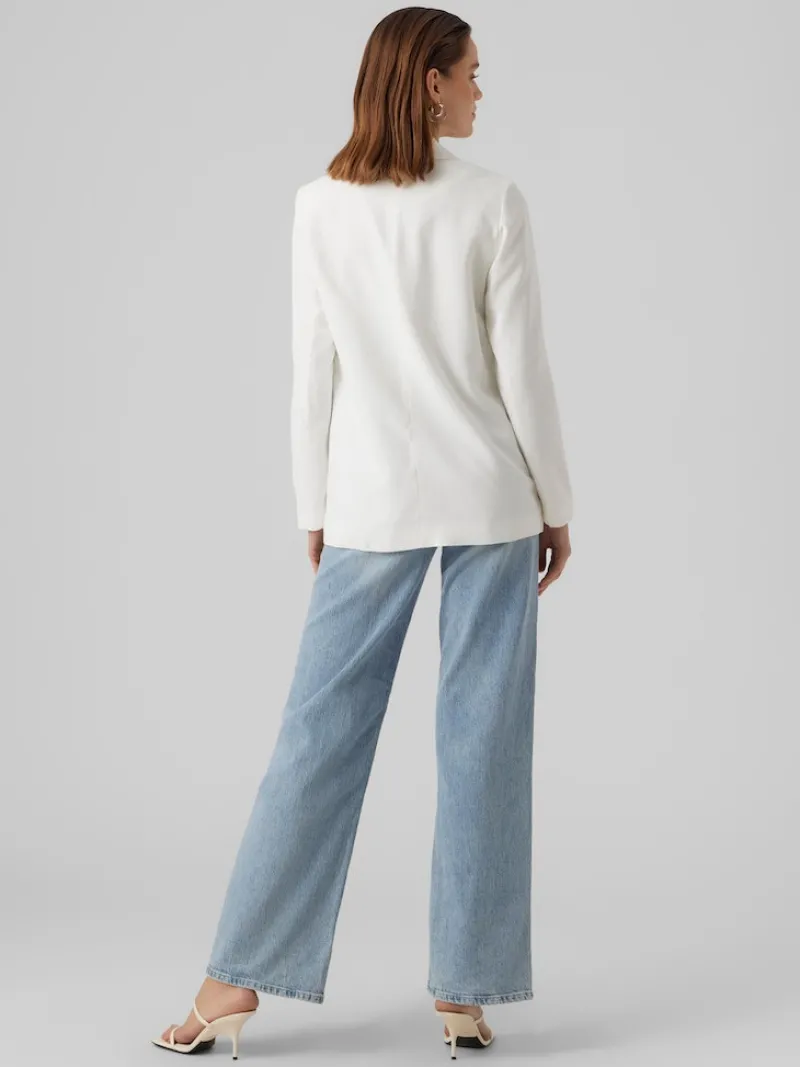 Vero Moda Jacken*VMCARMEN LS LOOSE BLAZER NOOS Snow White