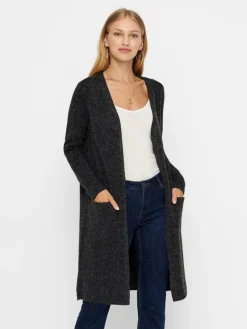 Vero Moda Pullover & Sweatshirts*VMDOFFY LS LONG OPEN CARDIGAN GA NOOS Black