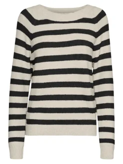 Vero Moda Pullover & Sweatshirts*VMDOFFY LS O-NECK BLOUSE GA NOOS birch2