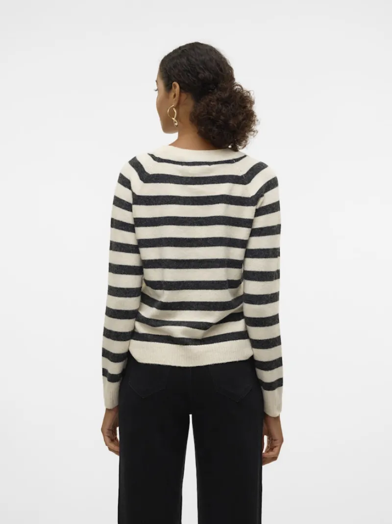 Vero Moda Pullover & Sweatshirts*VMDOFFY LS O-NECK BLOUSE GA NOOS birch2