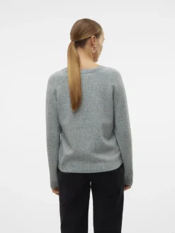 Vero Moda Pullover & Sweatshirts*VMDOFFYSHINE LS O-NECK BLOUSE REP NOOS Balsam Green