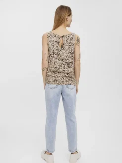 Vero Moda Shirts*VMEASY SL TANK TOP WVN GA White Pepper