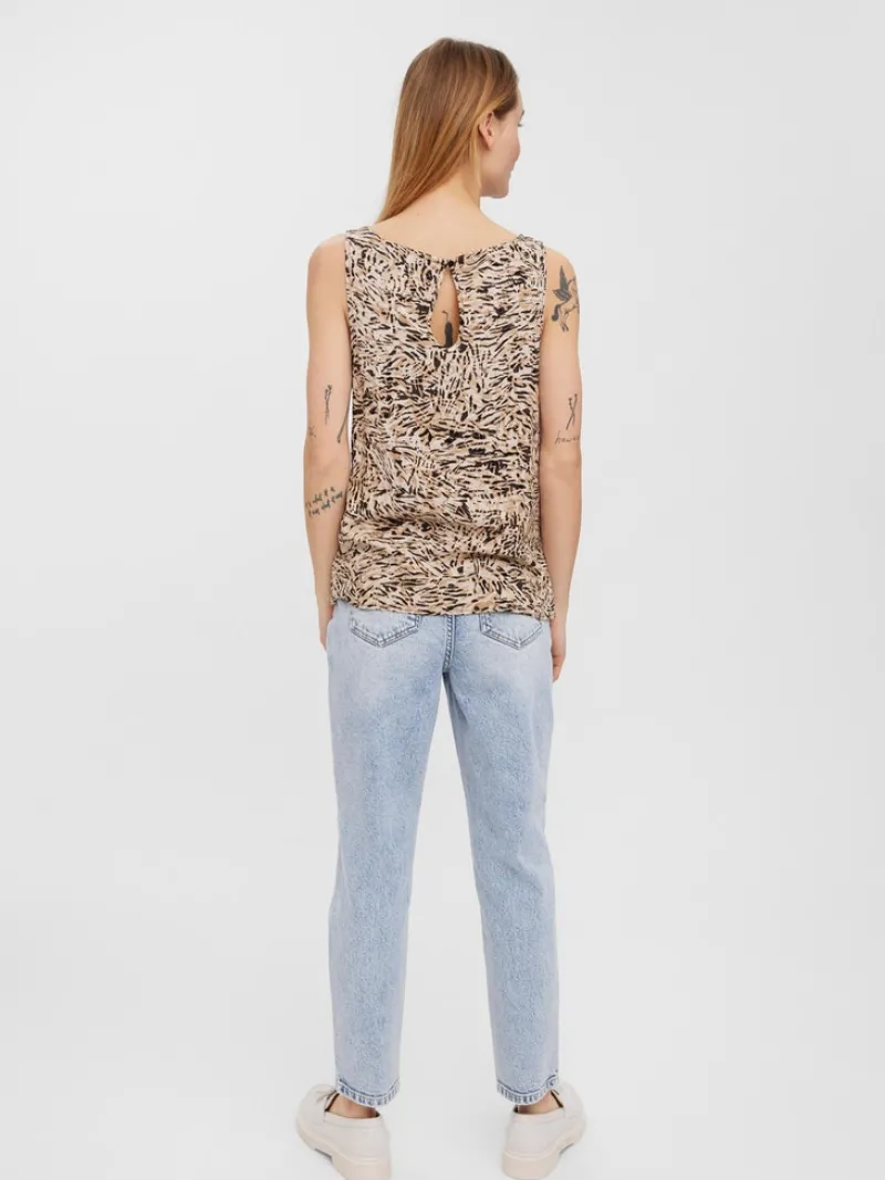 Vero Moda Shirts*VMEASY SL TANK TOP WVN GA White Pepper