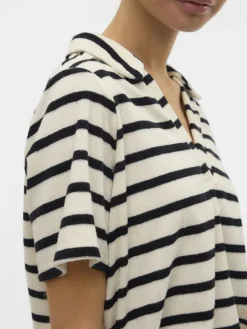 Vero Moda Shirts*VMEMELI S/S V-NECK TOP JRS LCS birch1