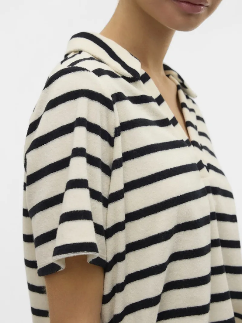 Vero Moda Shirts*VMEMELI S/S V-NECK TOP JRS LCS birch1