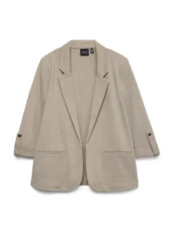 Vero Moda Jacken*VMEVA 3/4 LOOSE BLAZER NOOS Fossil