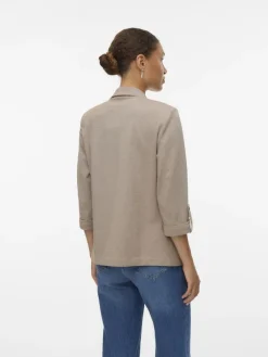 Vero Moda Jacken*VMEVA 3/4 LOOSE BLAZER NOOS Fossil