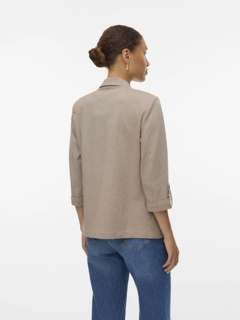 Vero Moda Jacken*VMEVA 3/4 LOOSE BLAZER NOOS Fossil