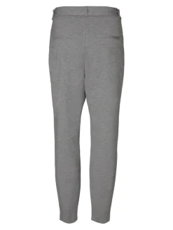 Vero Moda Hosen*VMEVA HR LOOSE BELT PANT GA COLOR Medium Grey Melange