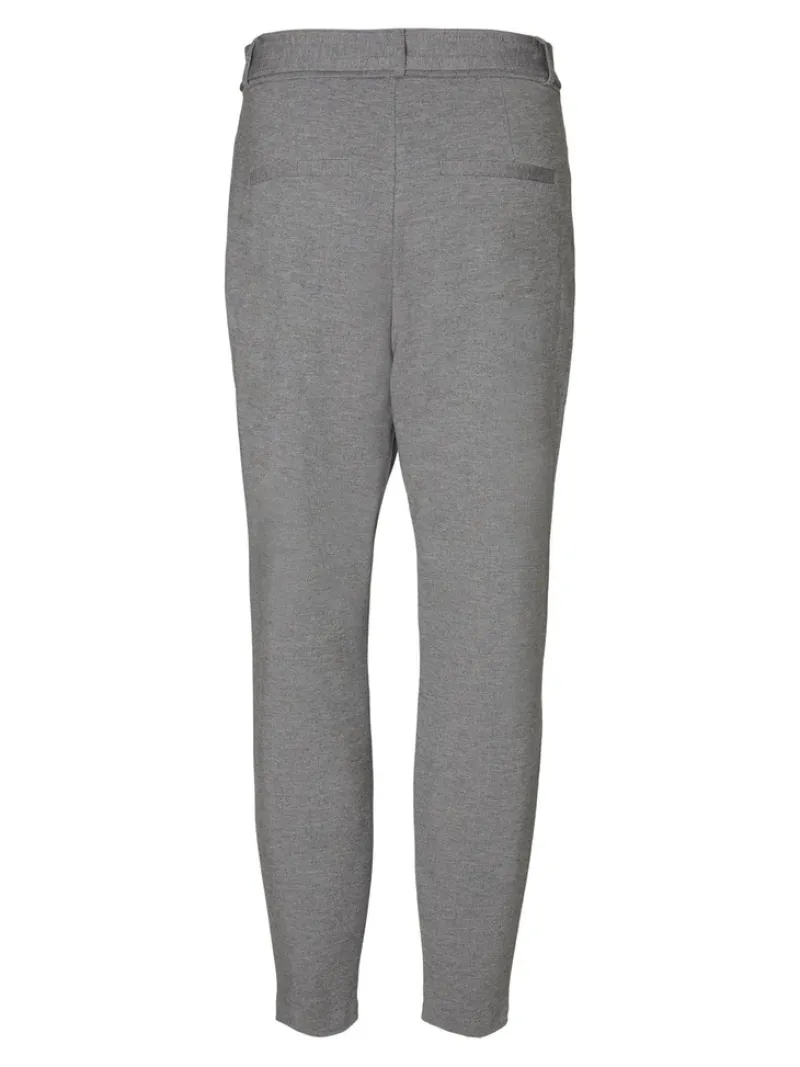 Vero Moda Hosen*VMEVA HR LOOSE BELT PANT GA COLOR Medium Grey Melange