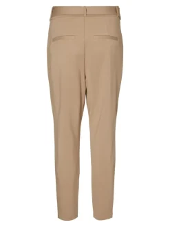 Vero Moda Hosen*VMEVA HR LOOSE BELT PANT GA COLOR Silver Mink