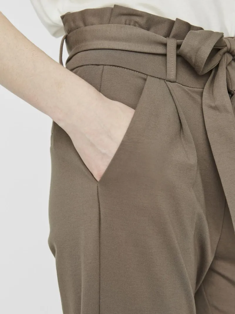 Vero Moda Hosen*VMEVA HW LOOSE PAPERBAG PANT NOOS bungee cord