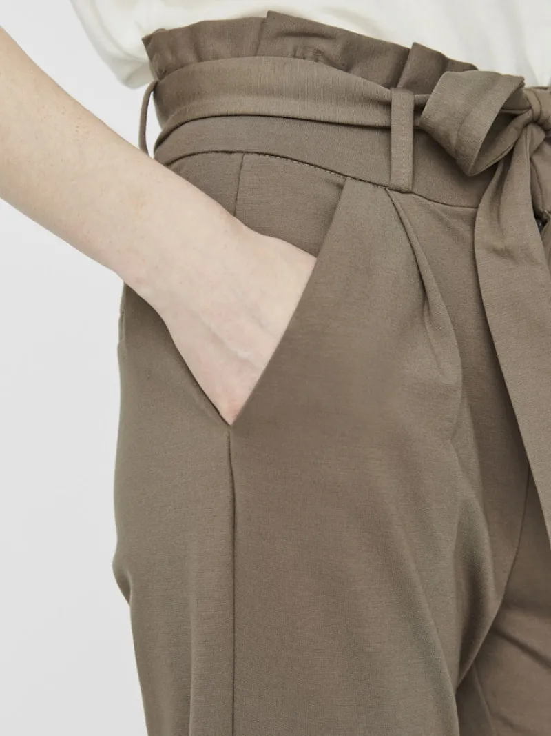 Vero Moda Hosen*VMEVA HW LOOSE PAPERBAG PANT NOOS bungee cord