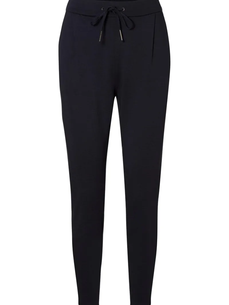 Vero Moda Hosen*VMEVA MR LOOSE STRING PANT GA NOOS Night Sky