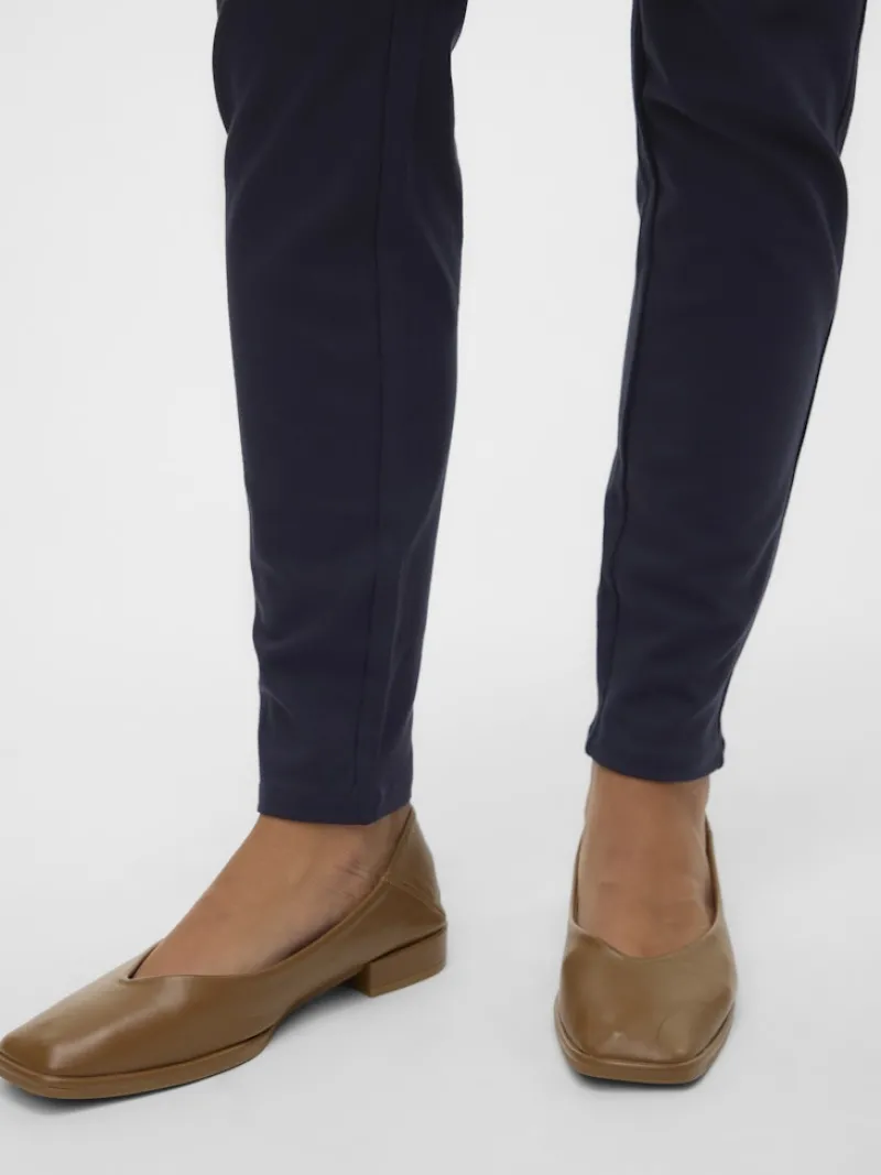 Vero Moda Hosen*VMEVA MR LOOSE STRING PANT GA NOOS Night Sky