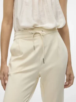 Vero Moda Hosen*VMEVA MR LOOSE STRING PANT GA NOOS birch