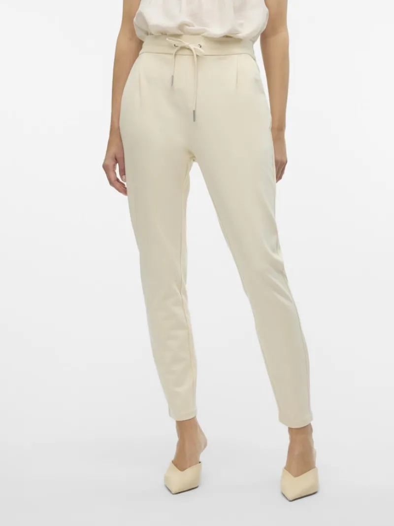 Vero Moda Hosen*VMEVA MR LOOSE STRING PANT GA NOOS birch