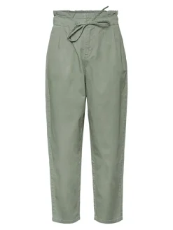 Vero Moda Hosen*VMEVANY HR LOOSE STRING ANKL PANT GA Laurel Wreath